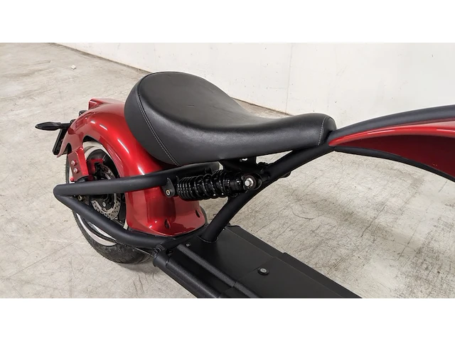 E-scooter / e-chopper, mangosteen, m1, rood, 2023 - afbeelding 27 van  27
