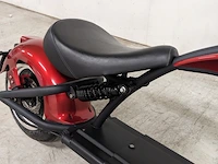 E-scooter / e-chopper, mangosteen, m1, rood, 2023 - afbeelding 27 van  27