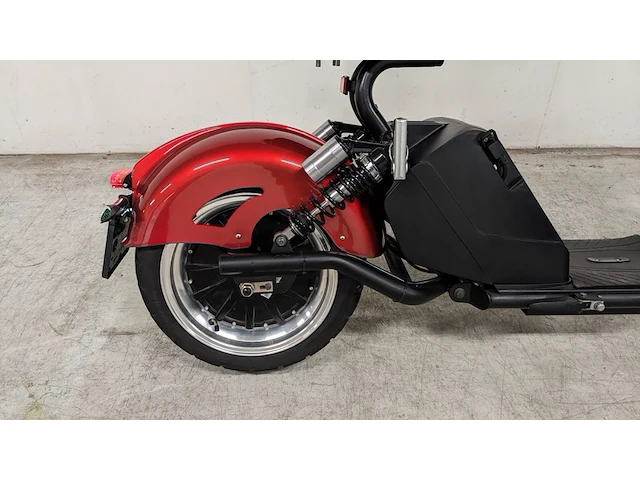 E-scooter/ e-cruiser, luqi, hl 3.0s, rood, 2022 - afbeelding 2 van  27