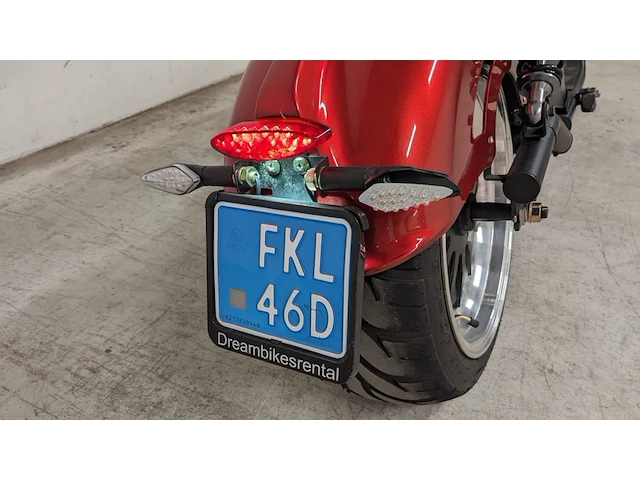 E-scooter/ e-cruiser, luqi, hl 3.0s, rood, 2022 - afbeelding 5 van  27