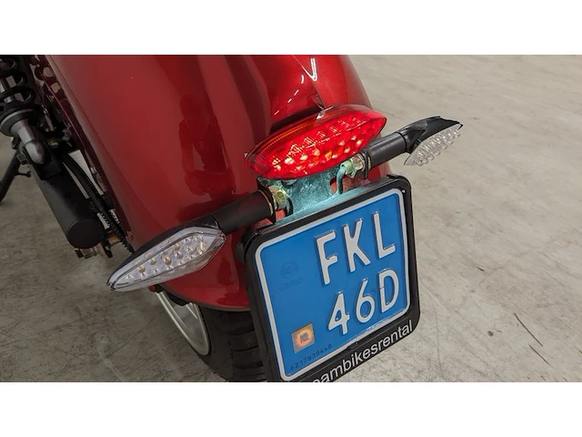 E-scooter/ e-cruiser, luqi, hl 3.0s, rood, 2022 - afbeelding 6 van  27