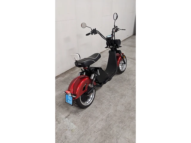 E-scooter/ e-cruiser, luqi, hl 3.0s, rood, 2022 - afbeelding 21 van  27
