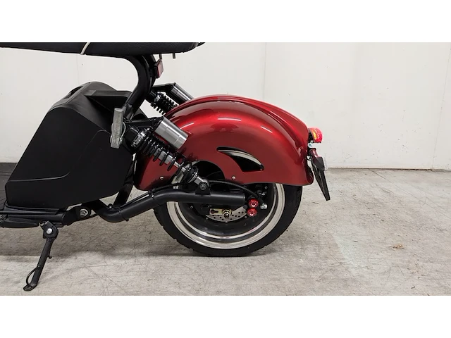 E-scooter/ e-cruiser, luqi, hl 3.0s, rood, 2022 - afbeelding 10 van  23