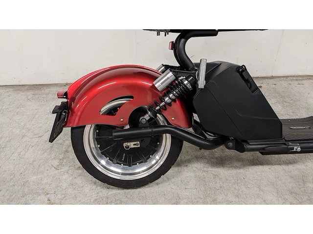 E-scooter/ e-cruiser, luqi, hl 3.0s, rood, 2022 - afbeelding 23 van  23