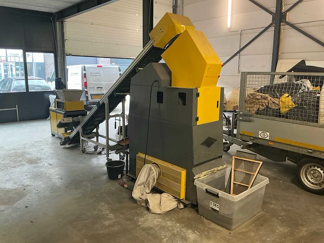 E-waste r-tmj-100 koper recycling machine / granulator met shredder - afbeelding 12 van  31