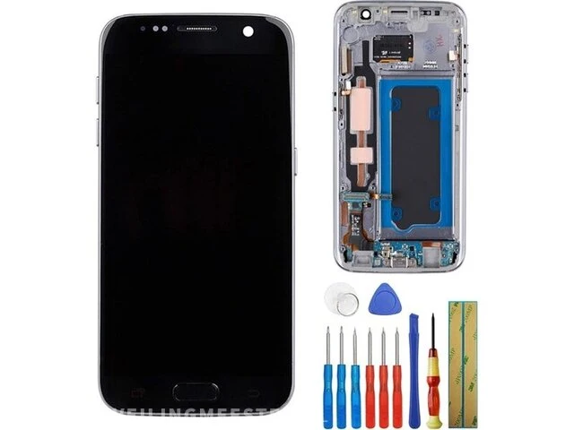 E-yiiviil - super amoled display - voor samsung galaxy s7 sm-g930f - inclusief gereedschap - afbeelding 1 van  1
