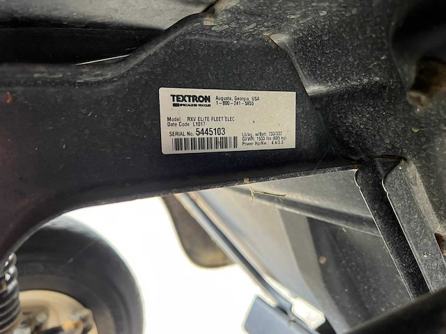 E-z-go - rxv elite - golfkar lithium accu pakket - afbeelding 8 van  8