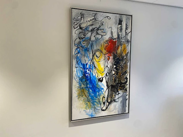 E. zandstra 97 schilderij 154x93 - afbeelding 1 van  8