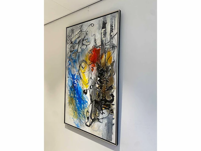 E. zandstra 97 schilderij 154x93 - afbeelding 5 van  8