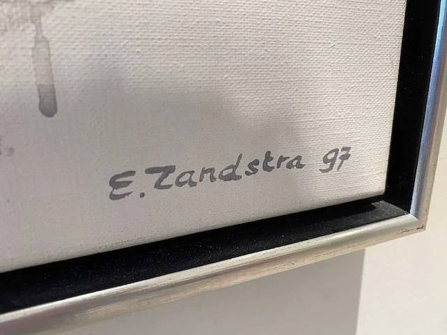 E. zandstra 97 schilderij 154x93 - afbeelding 5 van  9