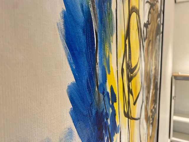 E. zandstra 97 schilderij 154x93 - afbeelding 6 van  9