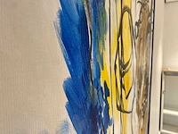 E. zandstra 97 schilderij 154x93 - afbeelding 6 van  9