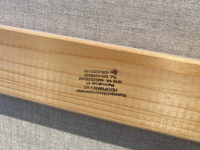 E. zandstra 97 schilderij 154x93 - afbeelding 8 van  9