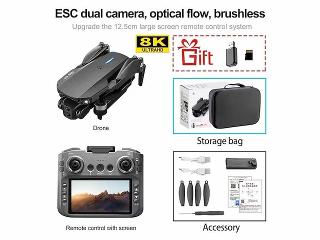 E88 gt 8k drone - afbeelding 6 van  7