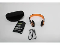 Eagle tech arion opvouwbare hoofdtelefoon wifi bluetooth orange - afbeelding 4 van  4