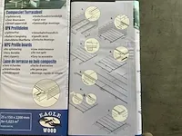 Eagle wood - 1,023m² composiet vlonderpakket antraciet (40x) - afbeelding 3 van  7