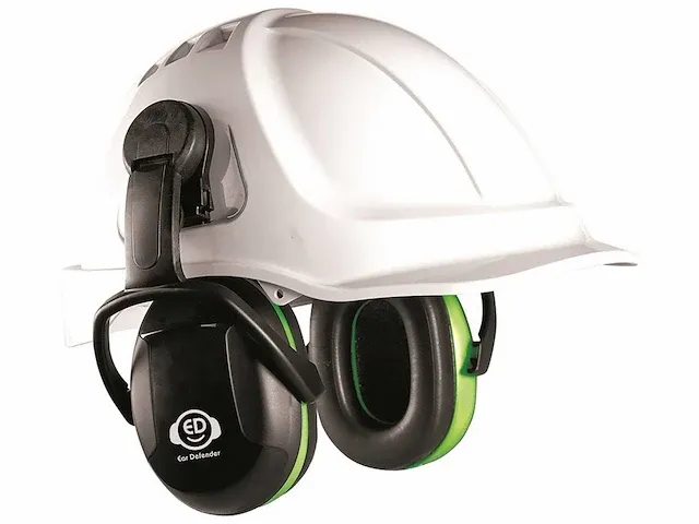 Ear defender - oorkappen 1c 28db - met helmbevestiging (6x) - afbeelding 1 van  10