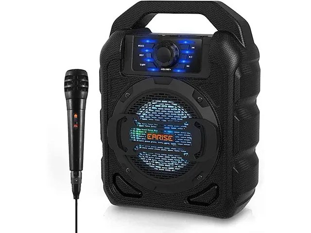 Earise t15 draagbare bluetooth karaoke machine - afbeelding 1 van  4