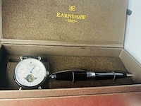 Earnshaw grand calendar tourbillon horloge met earnshaw pen - afbeelding 1 van  11
