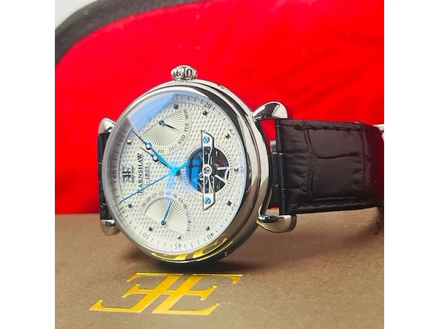 Earnshaw grand calendar tourbillon horloge met earnshaw pen - afbeelding 4 van  11