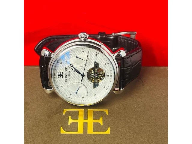 Earnshaw grand calendar tourbillon horloge met earnshaw pen - afbeelding 7 van  11