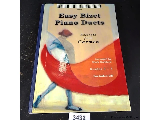 Easy bizet piano duets - afbeelding 1 van  5