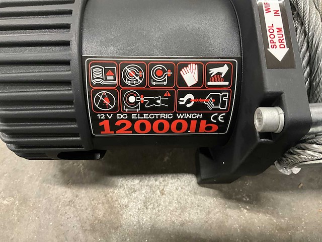 Easy-going - 12000 lb / 5,5 ton bumperlier - 12 volt - kabellier - afbeelding 14 van  22