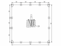 Easy-going - (8x8x4 meter) - army green - dierenverblijf / shelter 8 meter - 2025 - afbeelding 12 van  14