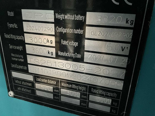 Easy-going - cpd-30 - elektrische vorkheftruck - 2024 - afbeelding 26 van  33