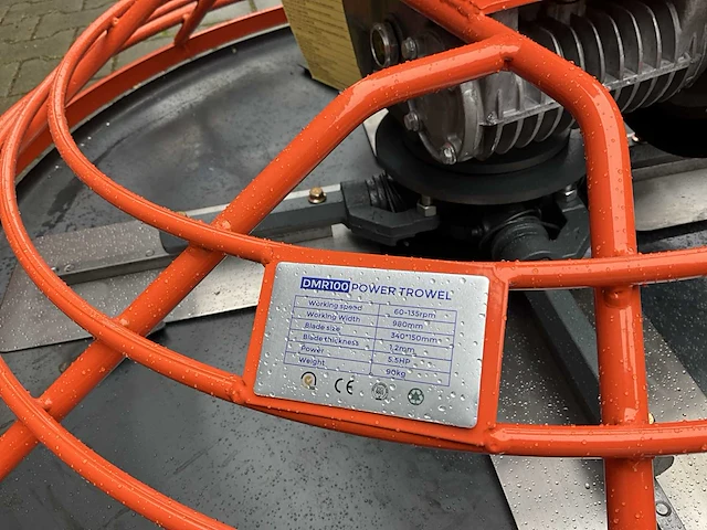 Easy-going - dmr100c - power trowel / vlindermachine - 2024 - afbeelding 27 van  51