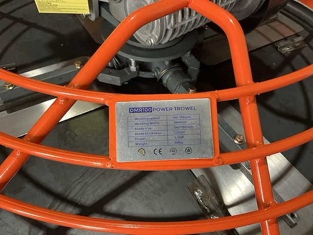 Easy-going - dmr100c - power trowel / vlindermachine - 2024 - afbeelding 50 van  51