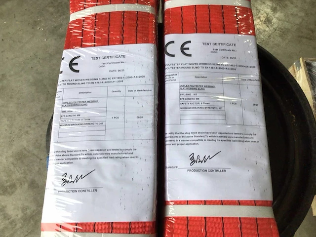 Easy-going - duplex - 5 ton - 6 meter - hijsband (2x) - afbeelding 3 van  4