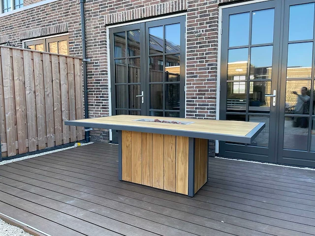Easyfire - river - eettafel - garden table (10x) - afbeelding 1 van  2