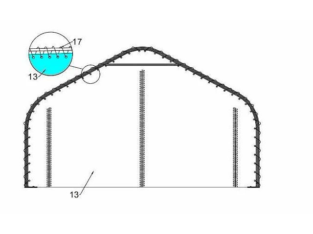 Easygoing - 2024 - (6,1x6,1x3,6 meter) - shelter overkapping / tent 202012p - afbeelding 3 van  25