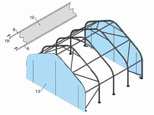 Easygoing - 2024 - (6,1x6,1x3,6 meter) - shelter overkapping / tent 202012p - afbeelding 20 van  25