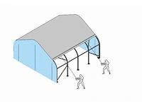 Easygoing - 2024 - (6,1x6,1x3,6 meter) - shelter overkapping / tent 202012p - afbeelding 21 van  25