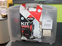 Easygres plus diamantkit rubi in kunststof koffer - afbeelding 1 van  2