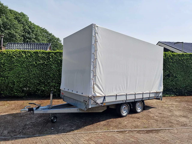 Easyline - huif - plateauwagen - binnenmaat l400xb200xh220 - aanhangwagen - 2021 - afbeelding 1 van  11