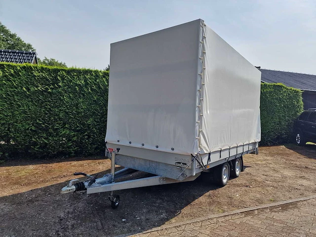 Easyline - huif - plateauwagen - binnenmaat l400xb200xh220 - aanhangwagen - 2021 - afbeelding 4 van  11