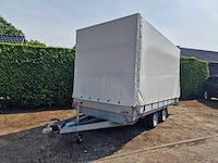 Easyline - huif - plateauwagen - binnenmaat l400xb200xh220 - aanhangwagen - 2021 - afbeelding 4 van  11