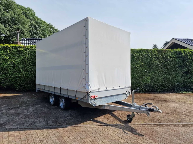 Easyline - huif - plateauwagen - binnenmaat l400xb200xh220 - aanhangwagen - 2021 - afbeelding 6 van  11