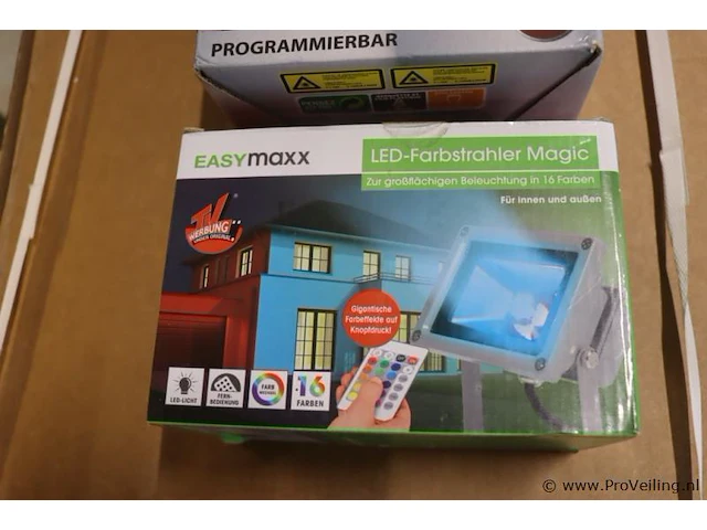 Easymaxx & lightstar led schijnwerpers - 2 stuks - afbeelding 2 van  6