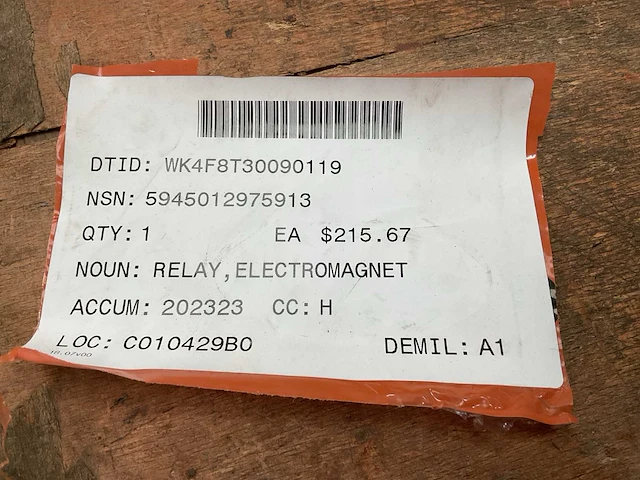 Eaton 28vdc type ii coil relay - afbeelding 4 van  4