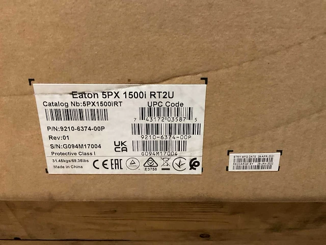 Eaton 5px 1500i rt2u ups - afbeelding 2 van  3