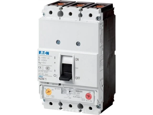 Eaton nzmb1-a40 3p installatieautomaat 40a 25ka - afbeelding 1 van  1