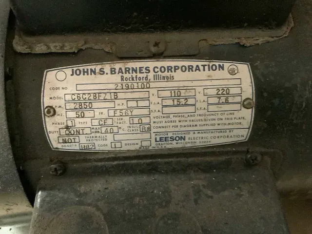 Eaton synflex hydraulische slangenkrimpmachine - afbeelding 3 van  4