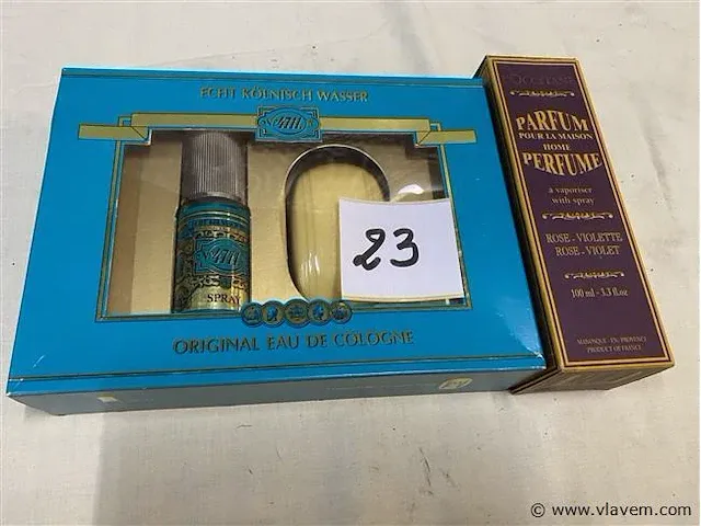 Eau de cologne 4711 + huisparfum - afbeelding 1 van  2
