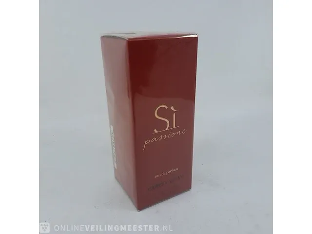 Eau de parfum, 100 ml giorgio armani, sì passione, vaporisateur spray - afbeelding 1 van  4