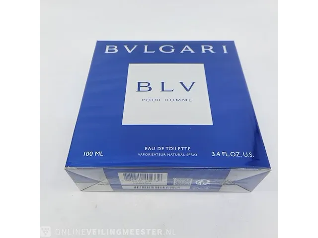 Eau de toilette, 100 ml bvlgari, blv pour homme, vaporisateur spray - afbeelding 4 van  5