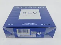 Eau de toilette, 100 ml bvlgari, blv pour homme, vaporisateur spray - afbeelding 5 van  5